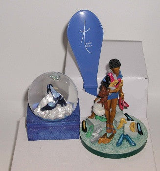 Passion Set Figurine & Snow Globe (signed)